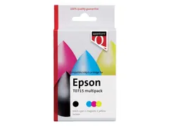 Inktcartridge Quantore alternatief tbv Epson T071540 zwart + 3 kleuren
