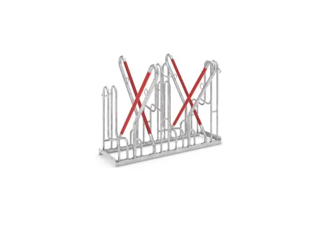 fietsbeugel,L 1080mm,2x2instelplaatsen,gebruik beide zijden