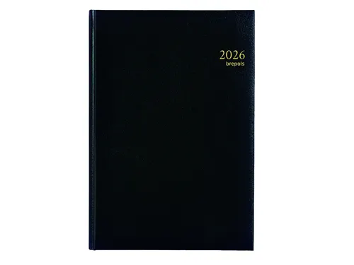 Agenda 2027 Brepols Omega Lima 7dag/2pagina's zwart