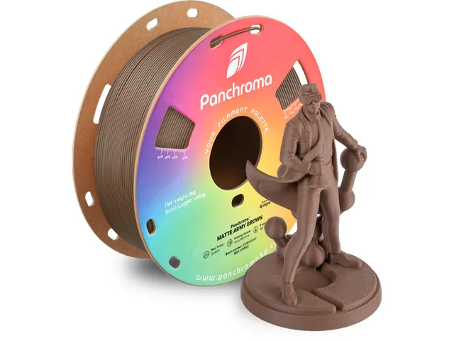 PLA Matte 1,75mm Army bruin 1kg Panchroma 3D Filament