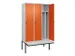 locker voor scheiding van kleding,HxBxD 2120x1200x815mm,3vak
