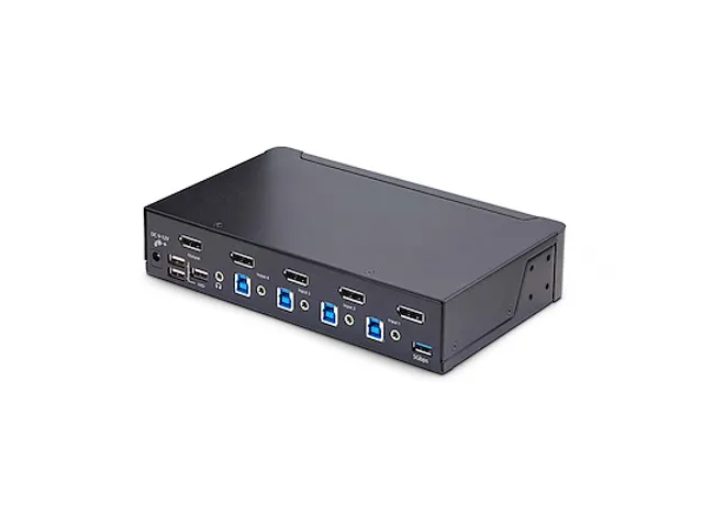 4-Port DisplayPort KVM Switch, 8K 60Hz 4K 144Hz