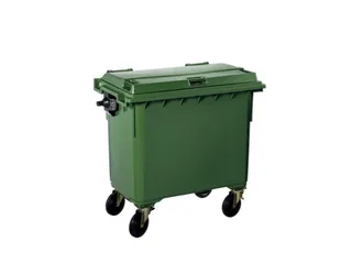 Contivia 4,vuilnisbak 4wielen 660L groen - 1