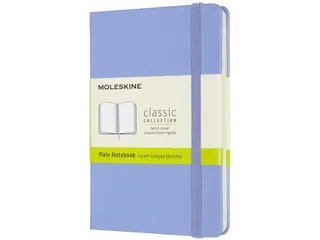 Notitieboek Moleskine pocket 90x140mm blanco hard cover hydrangea blue - 2