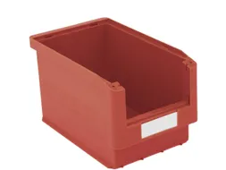 Zichtbakken Hxbxd 200x210x350/300mm Pp Rood