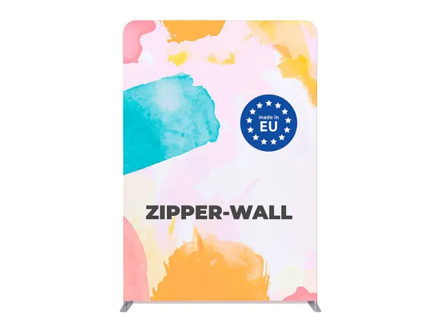 Beurswand Zipper-Wall Straight Basic 200x300cm