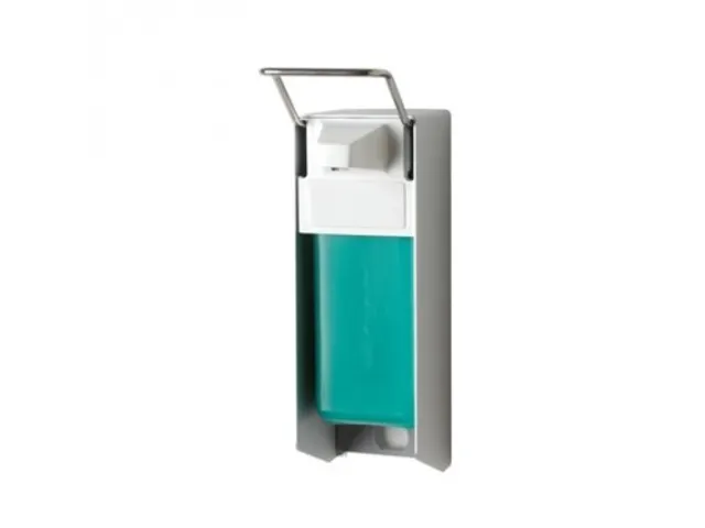 Zeepdispenser 500 ML Met Korte Elleboogbediening aluminium