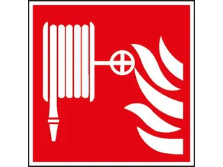 Brandbeveiligingsbord,Brandslang,Sticker,Folie,Lang Nalichtend - 1
