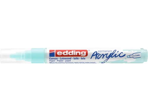 Acrylmarker edding e-5100 medium pastel blauw