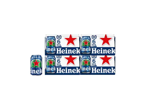 Bier Heineken 0.0% blik 330ml