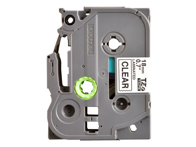 Ruban de lettrage Brother P-Touch TZE-141 standard 18mm noir sur trans