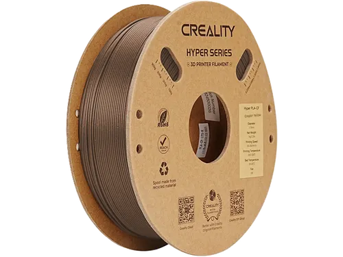PLA-CF 1.75mm geel 1kg Creality Hyper Serie 3D Filament