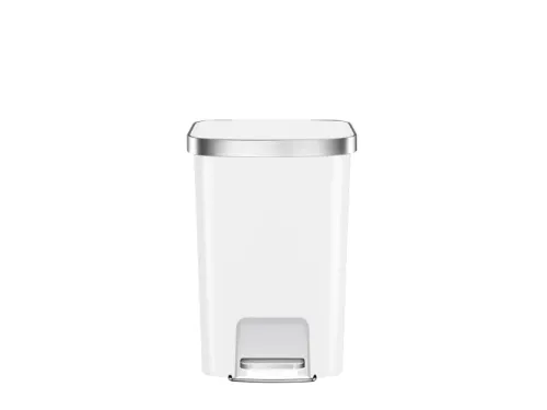 Hana 1 Pedaalemmer 2x25 Liter Wit