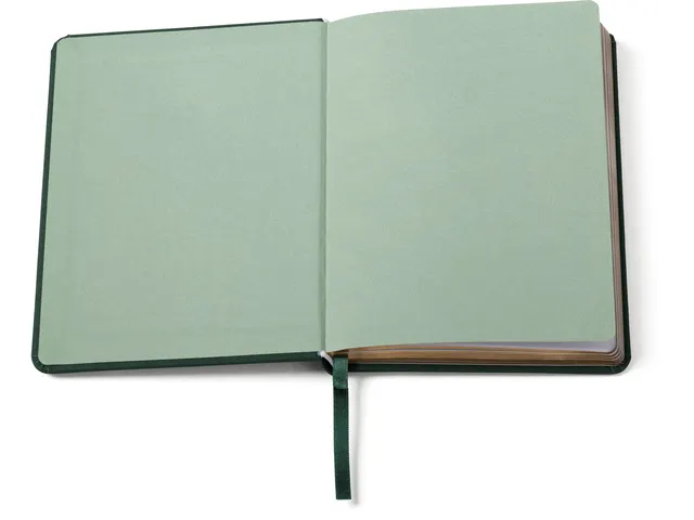 Notitieboek Èccolo Essential Green Tree lijn ca.13x18cm 80 gr. 256pag