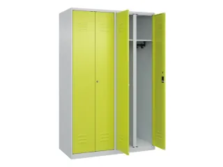 locker voor scheiding van kleding,HxBxD 1850x1200x500mm,4vak - 2