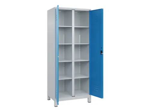 wasgoedverdeelkast,HxBxD 1950x800x500mm,vak B 400mm,cilinderslot