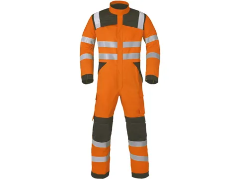 Havep 20434 coverall, oranje/houtskool, maat 46, per stuk