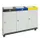 Afvalverzamelstation Vuurremmend 3x 70 Liter 950X1210X380Mm Grijs