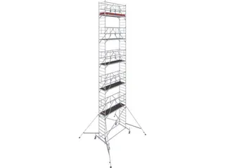 rolsteiger,werk H 12,4m,steiger H 11,5m,platform BxD 2500x750mm - 3