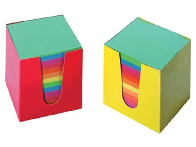 Memokubus 95x95x95mm Assorti Gekleurd