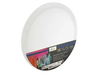 Canvas Nassau fine art rond 30cm 100% katoen - 2