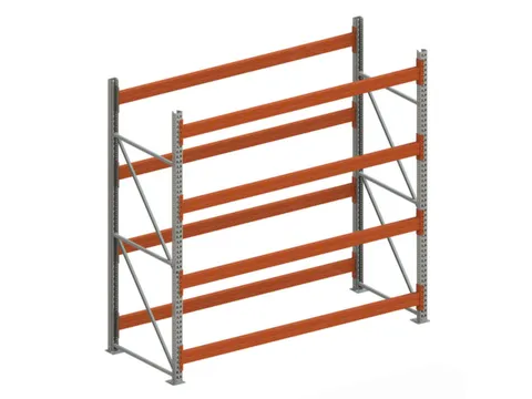 Breedvakstelling Basisveld 2700x2700x1100mm 4 Open Etages 2400kg