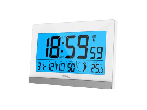 Digitale wekker Technoline WS 8056 144x96x38mm wit/zilver