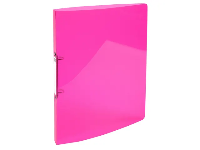 Exacompta Iderama PP Ringband A42 O-ringen 1mm Roze Transparant