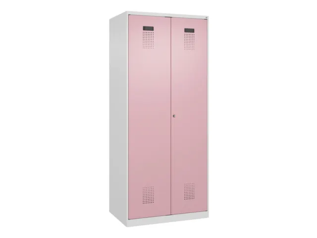 locker voor scheiding van kleding,HxBxD 1850x800x500mm,2vak