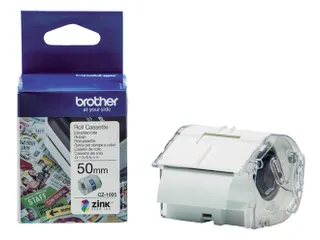 Labeletiket Brother CZ-1005 50mmX5m kleur opdruk - 1