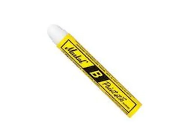 Verfmarker B wit, doos à 12 stuks