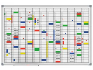 Jaarplanner MAULstandard Whiteboard 60x90cm - 2