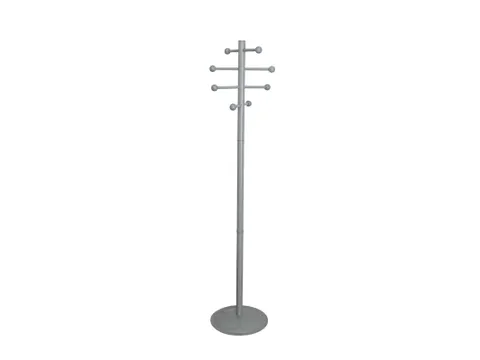 Kapstok MAULsaphir Lite standvoet 171cm grijsmetaal 8 haken