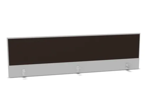opzetpaneel bureau aanbouw achter MP-lichtgrijs BN2036-bruin 2000mm