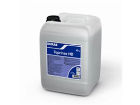 Ecolab toprinse HD naglansmiddel voor hard naspoelwater voor industrie