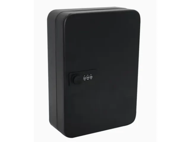 Sleutelkast 48 Sleutels Wandmontage Met Wachtwoordcode Zwart