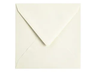 Envelop Papicolor 140x140mm Anjerwit gegomd pak à 6 stuks - 2
