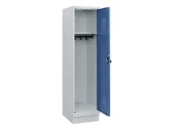 schoollocker,HxBxD 1630x400x500mm,1vak,vak B 400mm,draaigrendel,sokkel