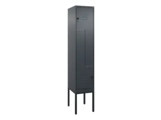Z-garderobekast,HxBxD 2120x400x500mm,vak B 200/400mm,draaigrendel - 1