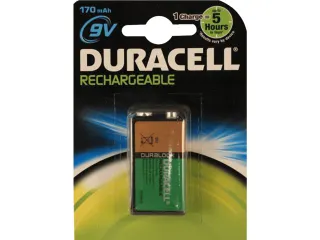 Batterij oplaadbaar Duracell 1x9Volt 170mAh Plus - 4