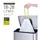 Afvalzak EKO MDPE type F1 met trekband 49x68cm 18-28L wit