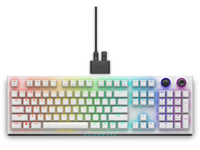 Tri-Mode Wireless Gaming Keyboard - AW920K (Lunar Light)