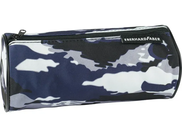 Etui leeg Eberhard Faber Jumbo Camouflage blauw/grijs