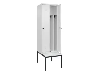 locker voor scheiding van kleding,HxBxD 2120x600x815mm,2vak - 2
