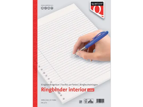 Interieur Quantore A4 23-gaats lijn 100vel