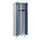 locker voor scheiding van kleding,HxBxD 1950x600x500mm,2vak