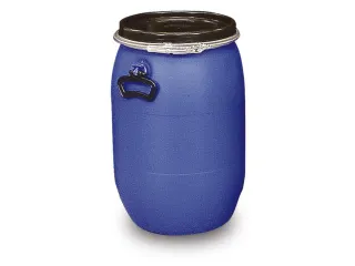 Dekselvat Pe Hxø 610X400Mm Blauw Inhoud 60 Liter - 1