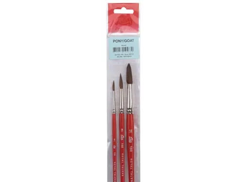 Aquarelverf Penselenset 150, Set Met 3 Penselen