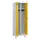 locker voor scheiding van kleding,HxBxD 1950x600x500mm,2vak