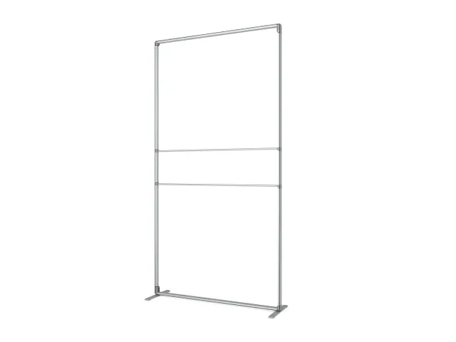 FlexFrame Modulair systeem beurswand 120x230cm Zilver frame